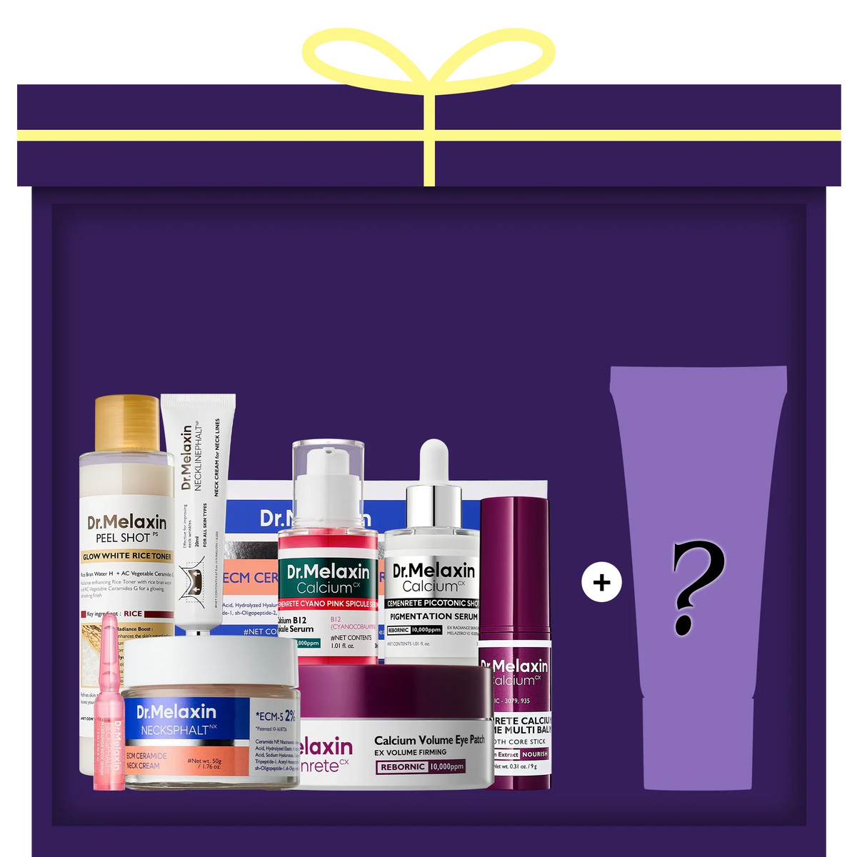 [LUCKY BOX] 8+1 Glow-Boosting Face & Neck Set